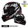 Full Face Motorcycle Helmet With Dual Visor ABS Material DOT ECE Certified Scooter Bike Riders
