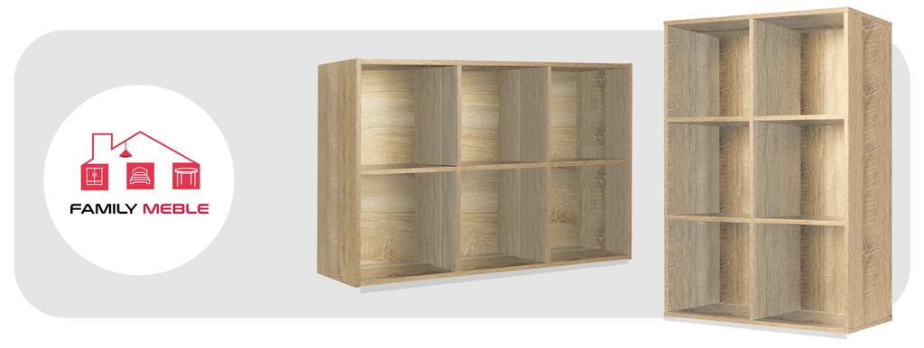 Regał półka organizer pojemnik stojak na płyty winylowe segregatory Cubo 5