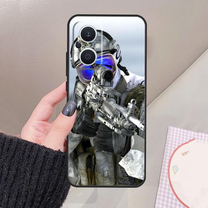 Чехол для телефона Army Soldier Special Forces Funda для OPPO Reno 13 11 12 14 Pro 13F 14F 12F 11F 7 8 Lite OPPO Find X5 X6 X8 X9 Pro