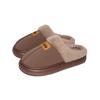 Plush Slippers EVA Thick Bottom Anti Slip Warm Plush Home Cotton Slippers for Women's Outdoor Wear