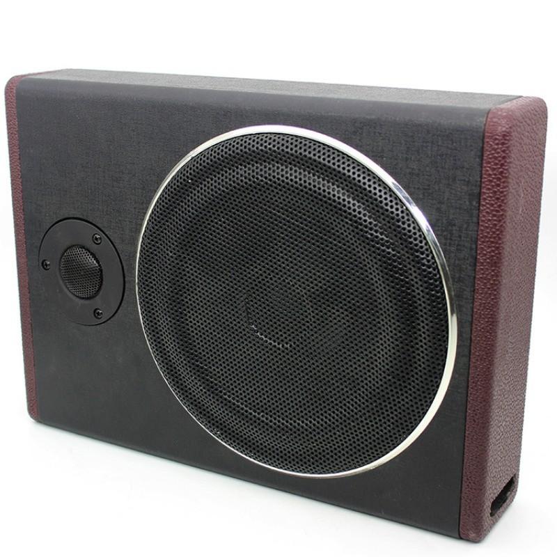 600W High Power Subwoofer 8/10 Inch Small Portable Car Bluetooth Speaker Ultra-thin Car Audio System