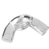 100PCS Wing Nuts Butterfly Nut M3M4M5M6M8M10M12 Carbon Steel Galvanized Fastener Tool