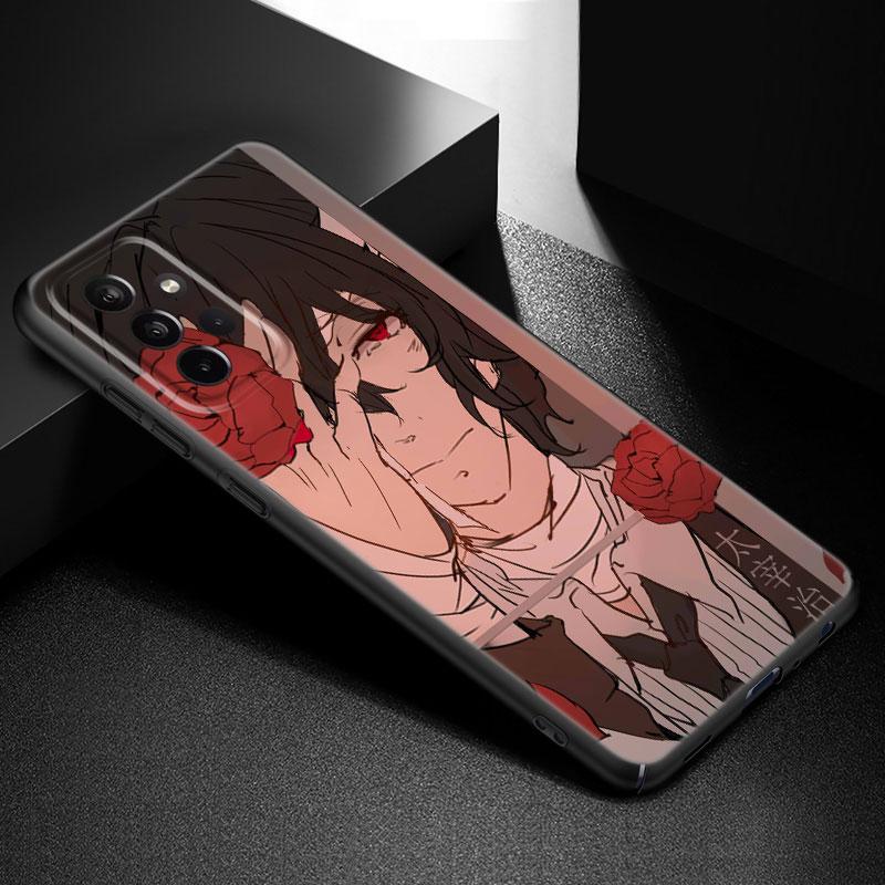 Чехол с изображением аниме Bungou Stray Dogs Dazai Osamu для Samsung A21 A30 A50 A52 S A13 A22 A32 A33 A53 A73 5G A11 A12 A31 A51 A70 A71 A72