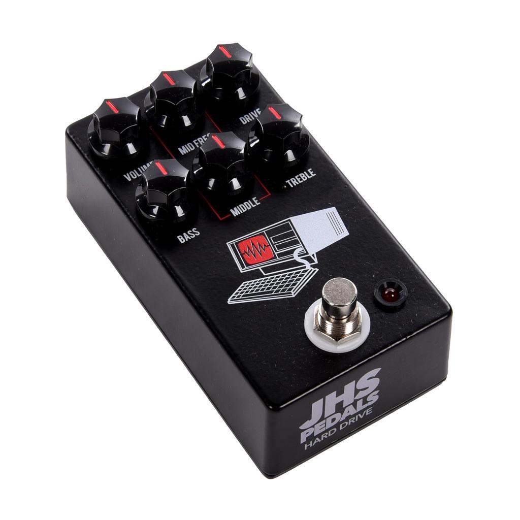 JHS Hard Drive Distortion Pedal Black -