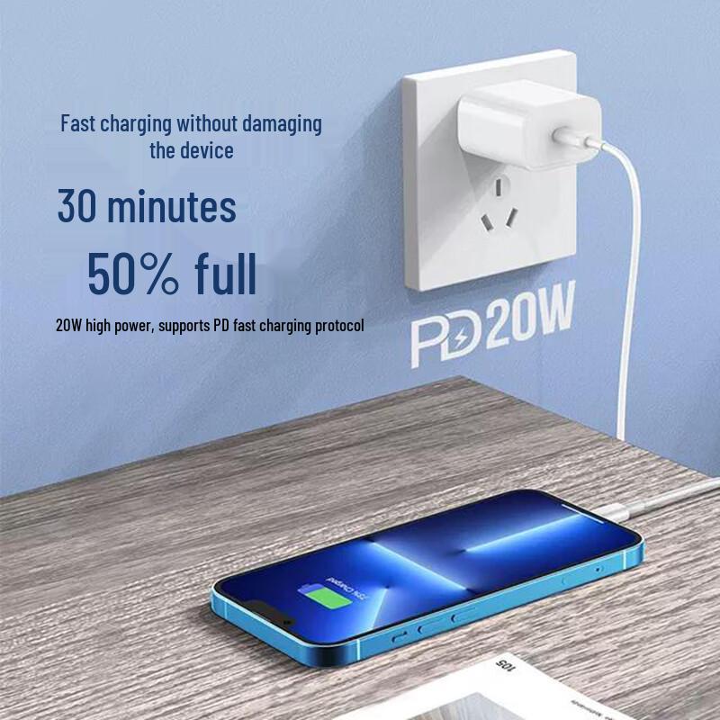 JOWOYE Кабель для быстрой зарядки Apple PD (Type-C на Lightning)