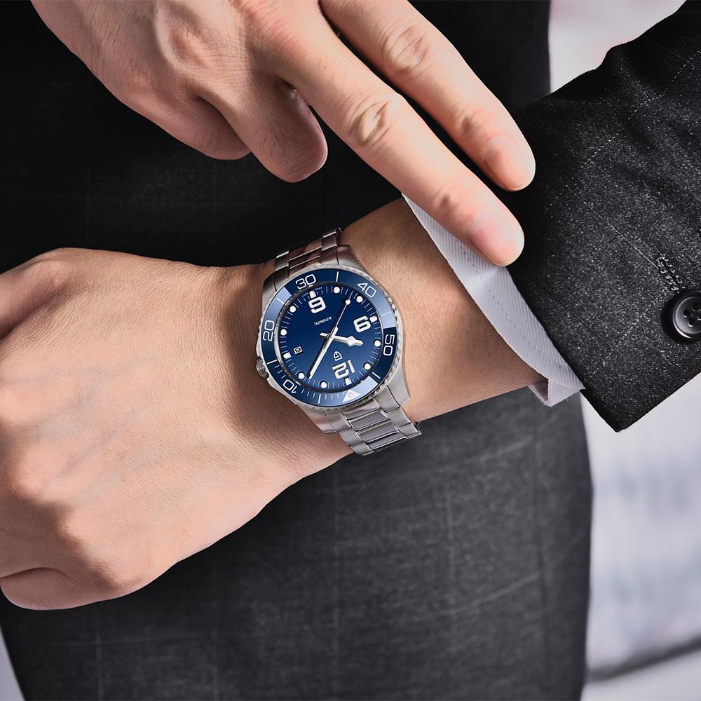 PAGANI DESIGN PD1702 42MM Men's Automatic Mechanical Wristwatch 8215 Movement Sapphire Glass Clock Driving Waterproof Watch