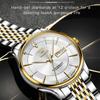 OLEVS New Top Men's Watch Simple Dual Calendar Mechanical Watch Fashion Men's Watch High -end High -end