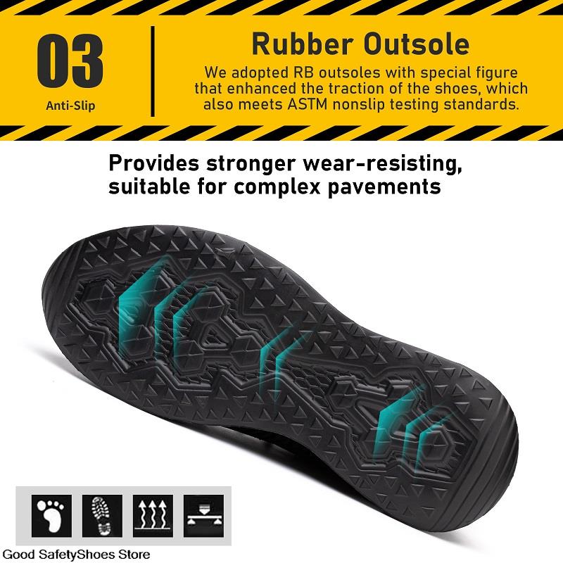 Мужская спортивная защитная обувь, женские рабочие кроссовки, противоударная защитная рабочая обувь, мужские легкие ботинки со стальным носком, защитные ботинки