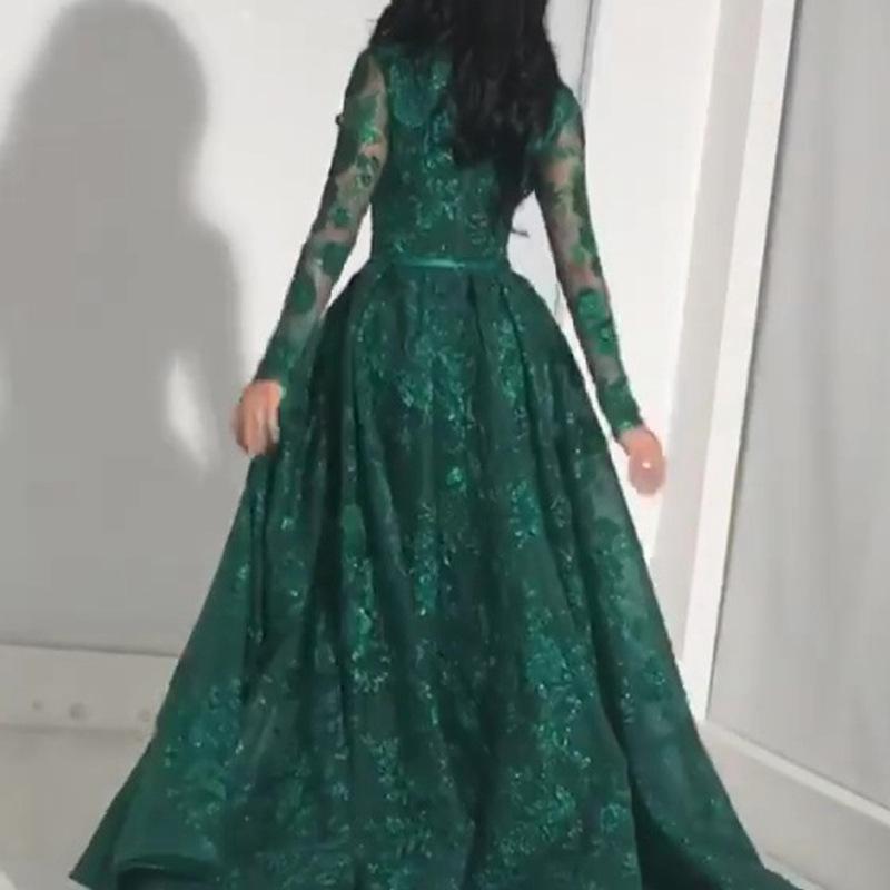 Весна и лето новая европейская и американская женская одежда платье с вышивкой, посыпанное золотом, сексуальное облегающее платье-макси с длинным рукавом, длинное платье