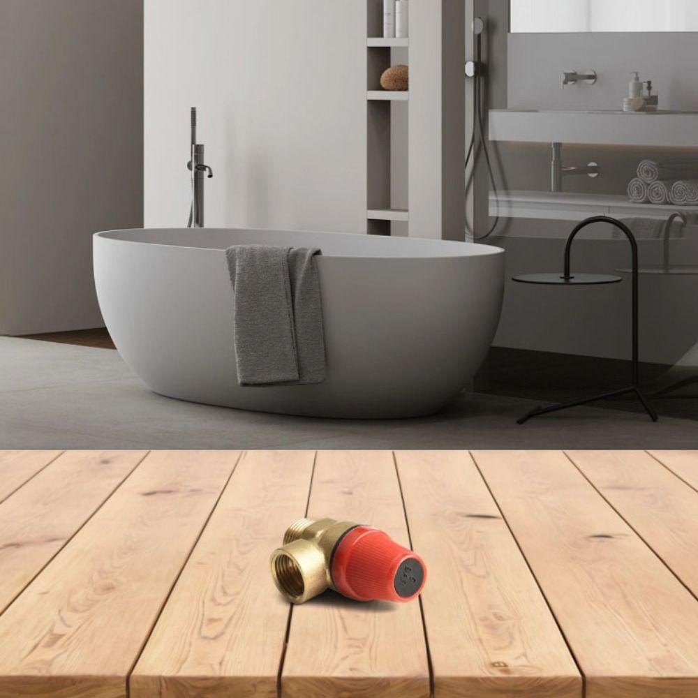 Efficient Pressure Control Drain Switch Color Gold Brass Safety Valve Industrial Use