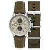 Часы AVI-8 Hawker Hurricane Classic Chronograph, корпус из нержавеющей стали 43,5 мм, тахиметр, дата, минеральное стекло, водонепроницаемость 5 ATM, кожаный ремешок 22 мм.