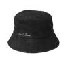 Primal Blue Sauna Terry Bucket Sauna Sauna One Size Fits All Hat, Washable, Fabric, Hat, Cap, Hat, Unisex, (Black)