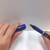 Pentel Гелевая ручка EnerGel Euro Шариковая Синяя 10 ручек, 1,0 мм, Корпус, BL30-A, Черная,
