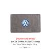 WET1 Для автомобиля Volkswagen VW Олень Кожа Впитывающий Коралловый Бархат Протирка Очистка Поло Jetta Sagitar Magotan Passat B5 B6 B7 CC