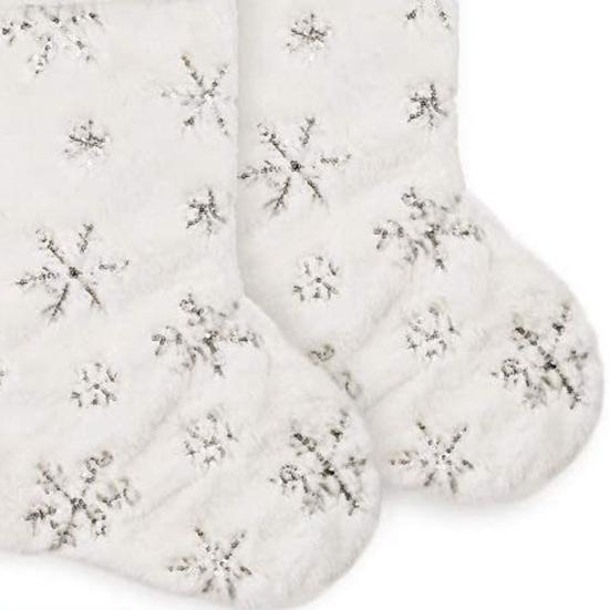 Рождественские носки, практичные снежинки, прочный рождественский чулок, рождественский элемент, плюшевые висячие носки, подарки, носки на Рождество