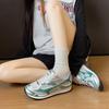 Осень новые дышащие туфли Форрест Гамп женские студенческие повседневные туфли женские туфли на платформе для бега женские