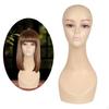 Bald Mannequin Head Wig Holder Lightweight Portable Multifunctional Training Display Model