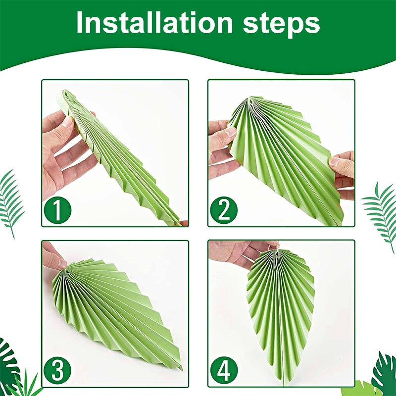 9 шт./набор классных украшений для вечеринок, настенные акценты, классные разноцветные элегантные бумажные веера, украшения в стиле бохо, 2 цвета