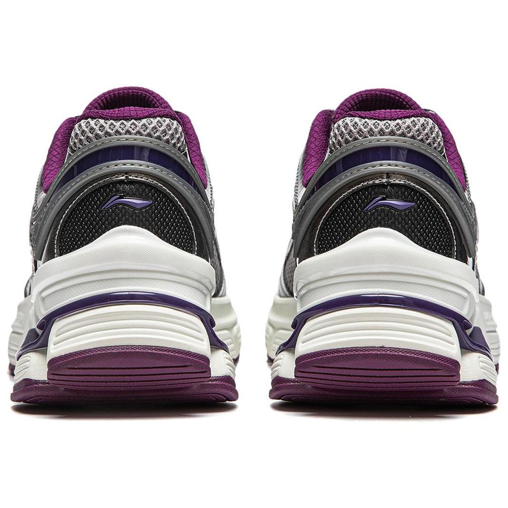 Li Ning Aurora RENEW Массивные кроссовки Женские Низкие Базовая станция Серебристый/Геологический серый AGCU072-2