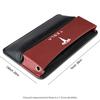 Car Sticker Tesla Car Emblem Leather Central Console Storage Box Auto Side Seat Gap Accessories For Tesla Model 3 Model S Model