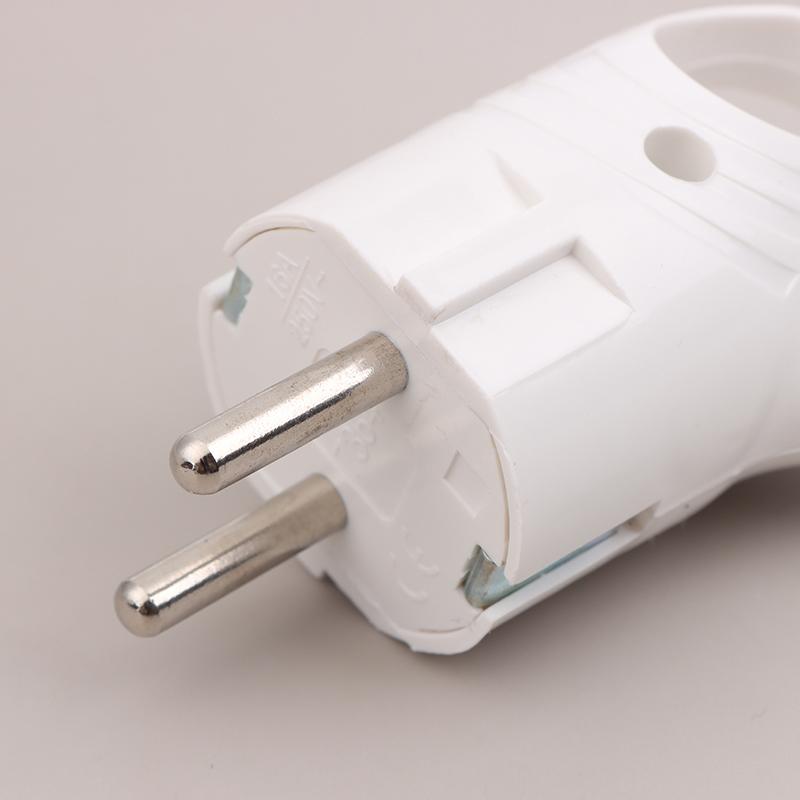 Европейская вилка 2P + E вилка Schuko с заземлением электрические розетки 16A EU портативная промышленная вилка