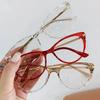Sexy Cat Eye Glasses Women Anti Blue Light Transparent Eyewear Brand Designer Vintage Clear Eyeglasses Optical Frame Oculos