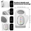 Hand Massager with Heat Compression Relief, 3 Massage, 4 Temperature,5 Compression Model Therapeutic Gloves, Wrist and Finger Massage gifts for loves