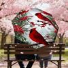1PC Cardinal Umbrella-8-Rib Reinforced, Automatic Open, Lightweight & Durable, Fashion Accessory for Outdoor, H0392