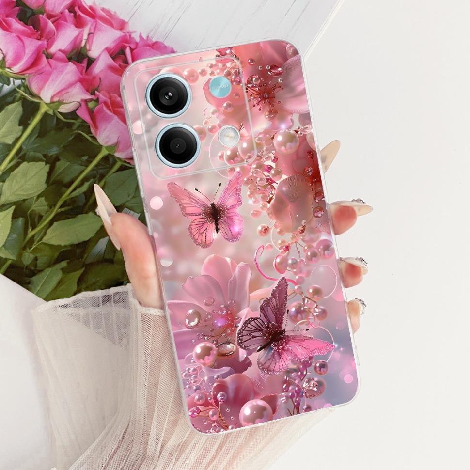Для Xiaomi Redmi Note 13 4G Чехол Крутой Тигр Лошадь Мягкий Силикон ТПУ Чехол для Телефона Для Redmi Note 13 Note13 4G 5G Задняя Крышка