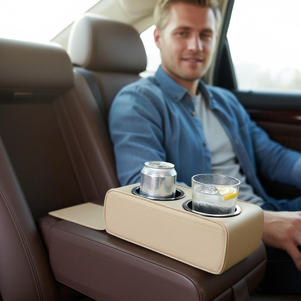 Подстаканник для салона автомобиля Современный поднос Подстаканник для дивана Автоаксессуары для мобильного телефона Закуски Пульт дистанционного управления Бутылка для воды Грузовик Внедорожник