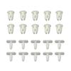 20x Fastener Clips Side Skirt Door Sill Panel Repair Trim Clip For Mercedes Benz