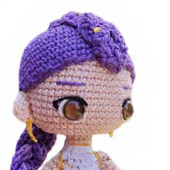 Юшэн Корейская Поп Вязаная Кукла Ручной Работы Вязаный Охотник Аниме Коллекционная Кукла Подарок для Фанатов Коллекционеров Наполнитель для Рождественского Чулка