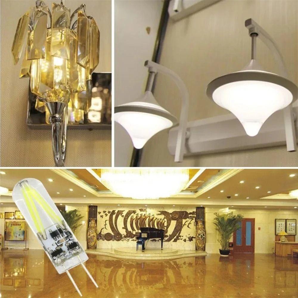 Cool White 6000K Filament Bulb 12V COB Lamp Professional Halogen Glass Lampa Home Lighting