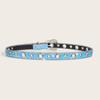Belt Blue Rhinestone Decorated Sparkling Diamond Sequins Versatile Women For