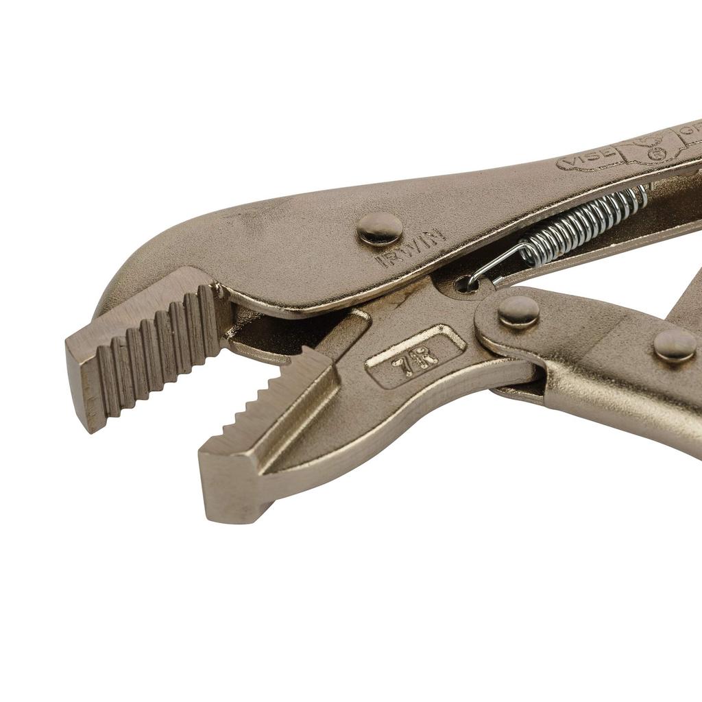 IRWIN 7R Locking Straight T0302EL4 Pliers, Jaw,