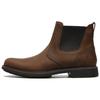 Stormbucks Slip Resistant Durable Short Chelsea Boots Men Boots Brown TB05552R2421