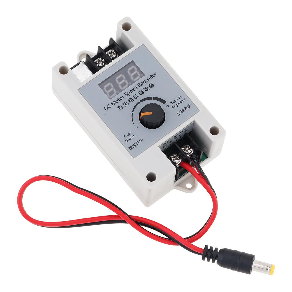 DC Motor Speed Controller 6V-28V PWM LED Display Remote for Massage Bed Chair Equipment