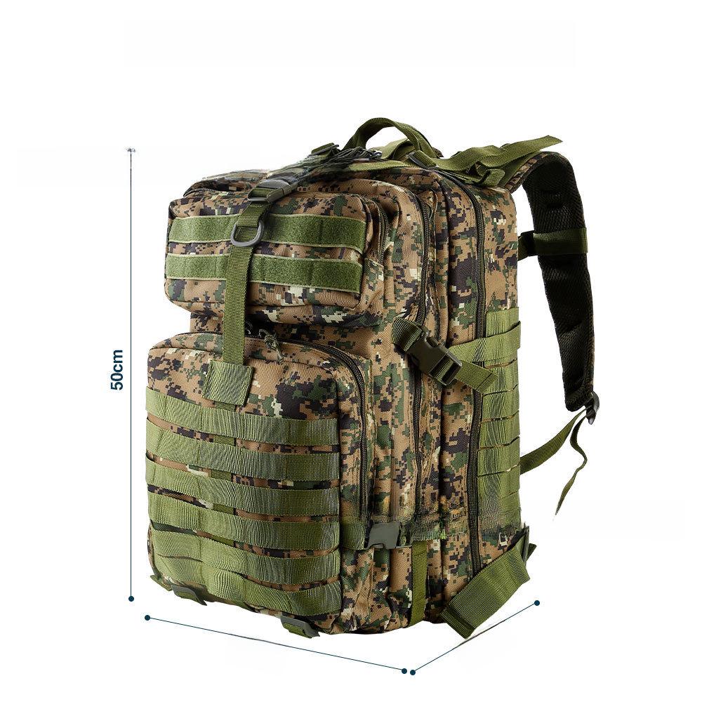 Тактический многофункциональный камуфляжный рюкзак с двумя плечами для велоспорта, путешествий и спорта