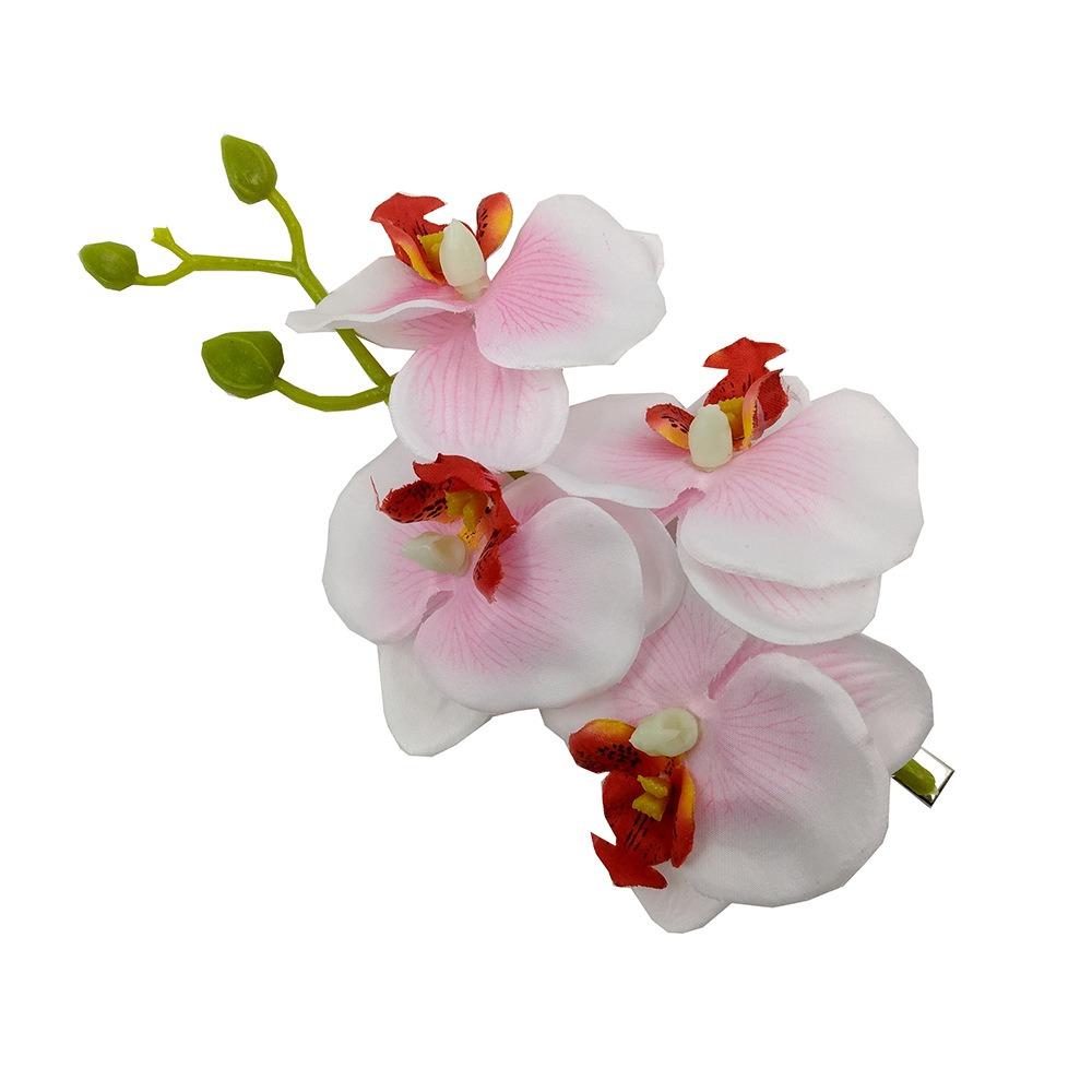 Заколка для волос в виде бабочки, орхидеи, цветка орхидеи, корейский стиль, бохо, утконос, свадебная заколка