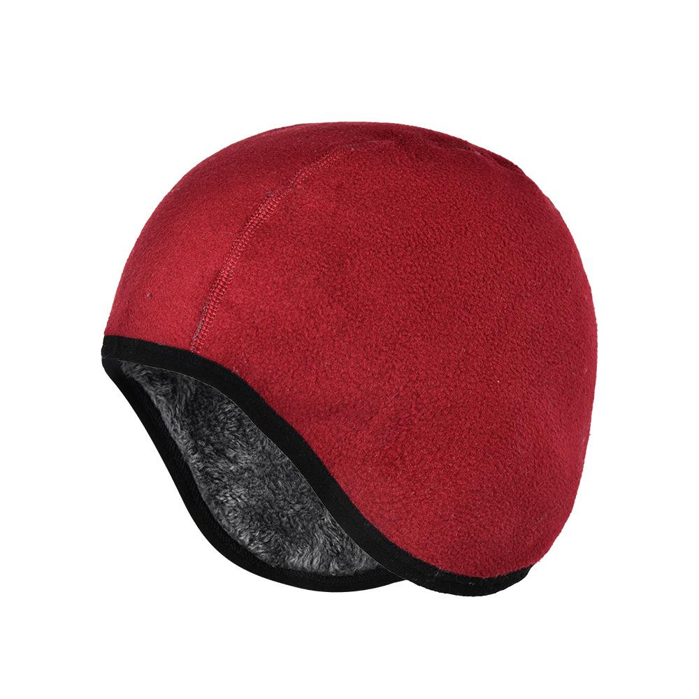 Мужская зимняя флисовая шапка для велоспорта с ветрозащитными наушниками для катания на лыжах и альпинизма.