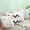 Ins Nordic Style Marble Texture Geometry Super Soft Pillow Sofa Cushion Office Pillow Nap Pillow Car