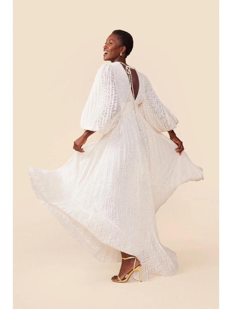 Женское вечернее платье с длинным рукавом из жаккарда с плиссированными рукавами-фонариками 8171, в европейско-американском стиле