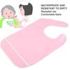 Adult Anti Oil Reusable Rain Proof Bib Apron Eating Bib Dining Aid Protector