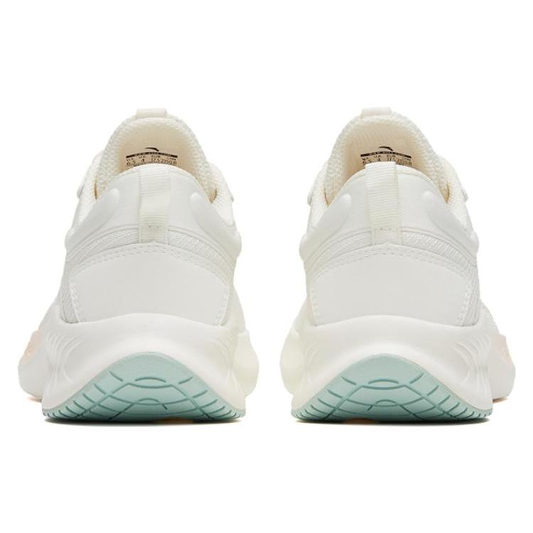 Новые кроссовки Anta Stinger SE с низким верхом, дышащие, износостойкие, с противоскользящей подошвой, женские, бело-зелено-оранжевые 922315585-5