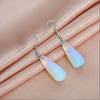 1 Pair Opal Natural Gift Fashion Jewelry Women Girl Hook Earrings