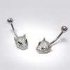 Нержавеющая сталь модное новое кольцо на пупке на голову винтажное трендовое украшение на пуговицу на пупке