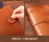 Кожаный фотоальбом A5 с покрытием Soft Touch, винтажный скрапбук на 4 кармана для билетов, чеков, памятных мелочей, коллекции сувениров из путешествий