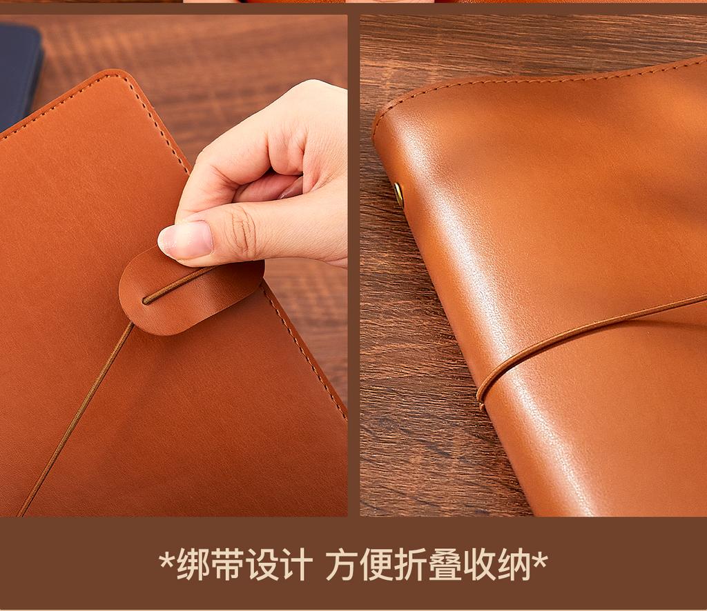 Кожаный фотоальбом A5 с покрытием Soft Touch, винтажный скрапбук на 4 кармана для билетов, чеков, памятных мелочей, коллекции сувениров из путешествий