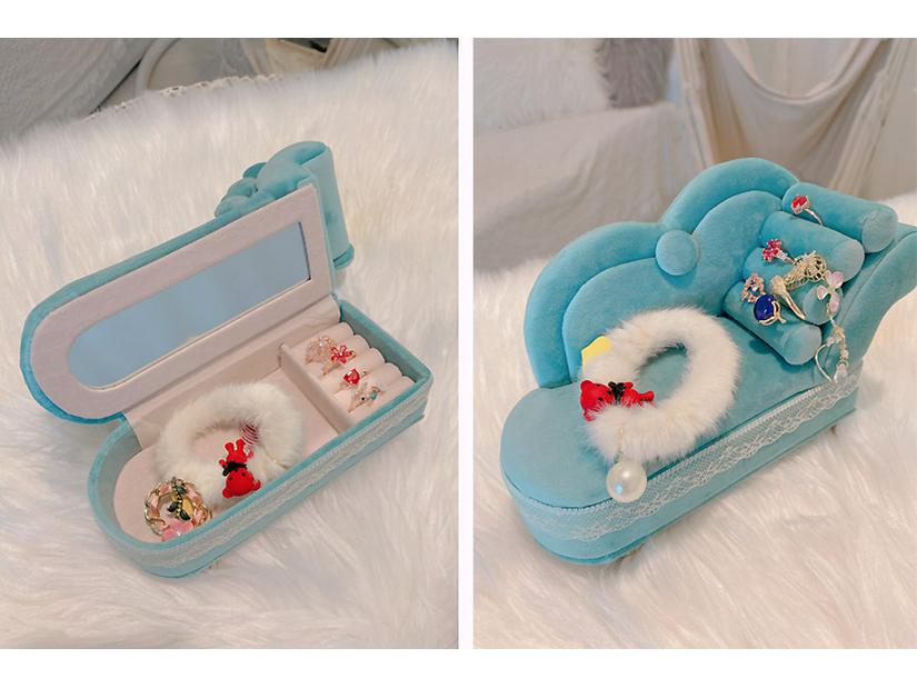 Набор из 3 предметов для хранения ювелирных изделий в европейском стиле для куклы Барби Nishang. Подарок лучшему другу