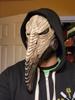 Gothic Black Death Plague Doctor Mask Halloween Party Cosplay Steampunk Bird Beak Mask Scary Costume Long Nose Crow Beak Masks